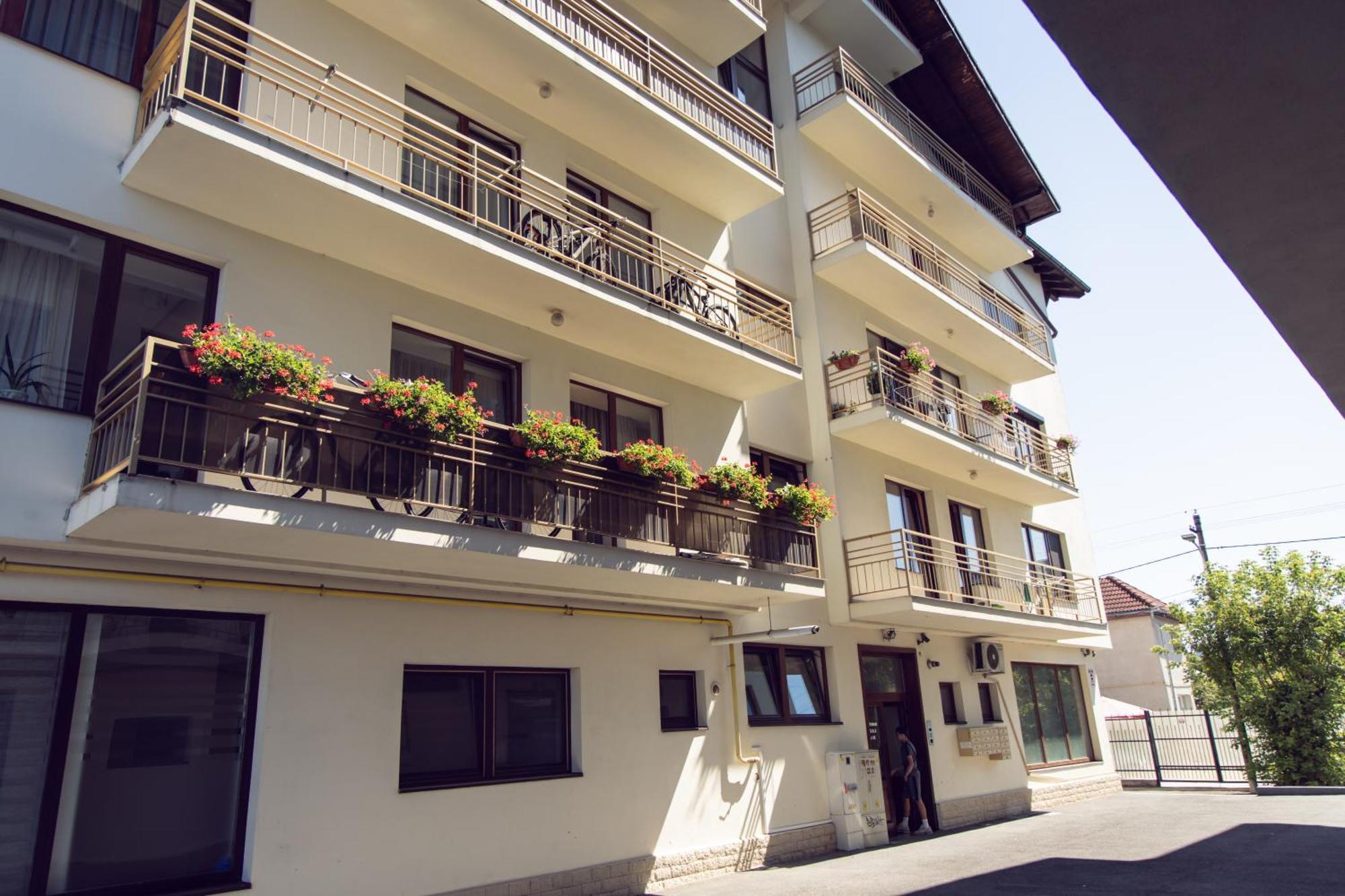Amber Apartments 锡比乌 外观 照片